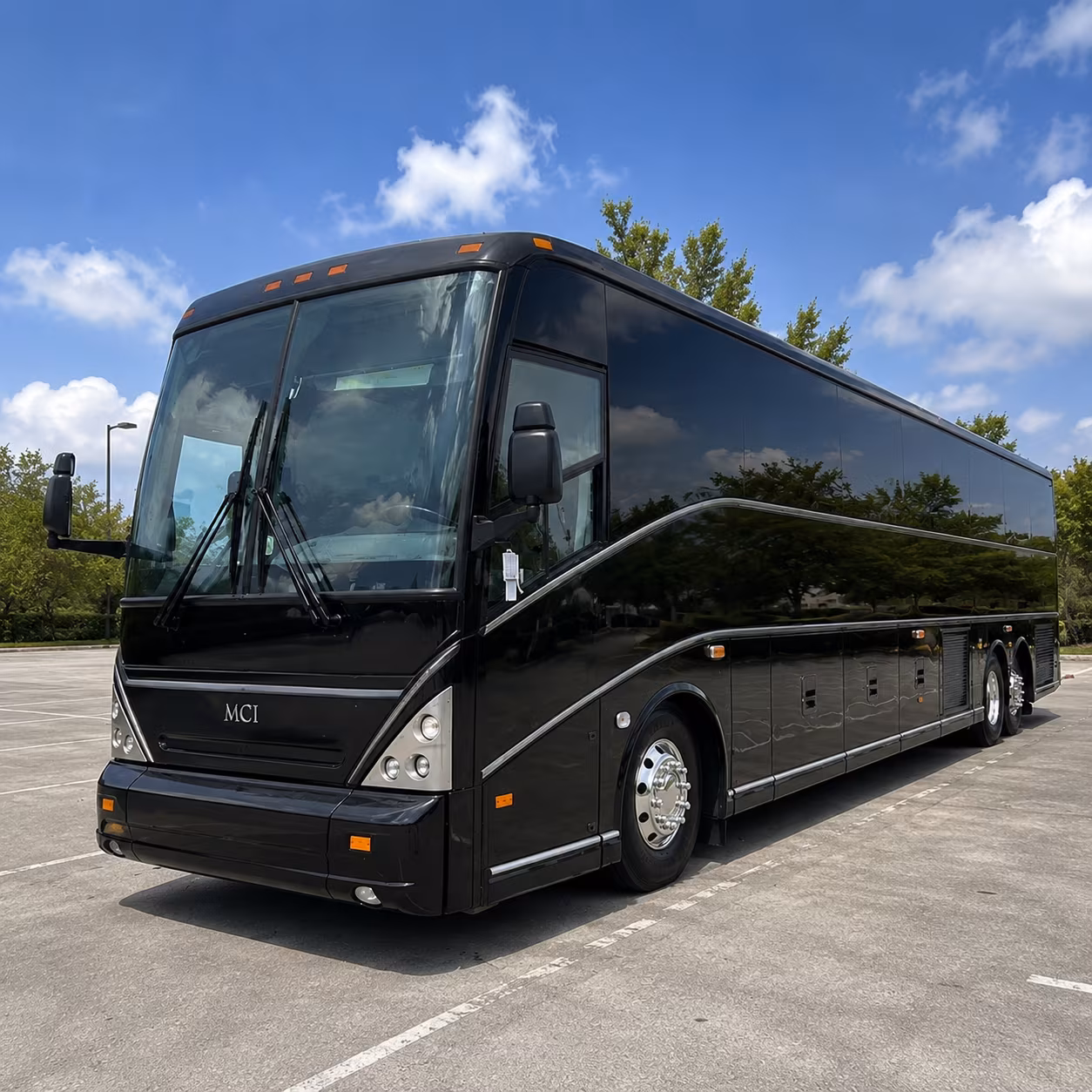 40-56 Passenger Charter Bus Exterior