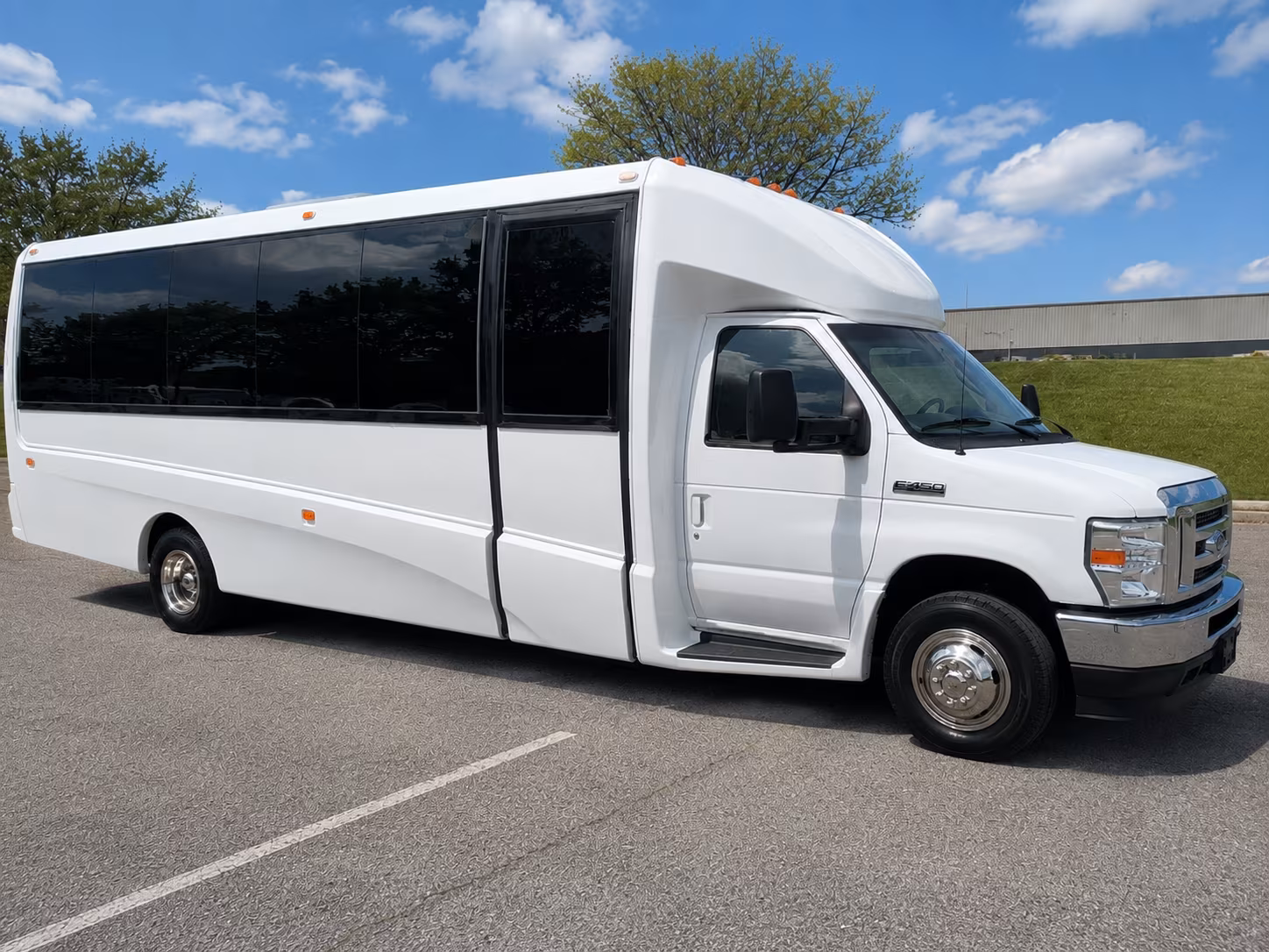 Corona Airport Shuttle & Transportation party bus exterior