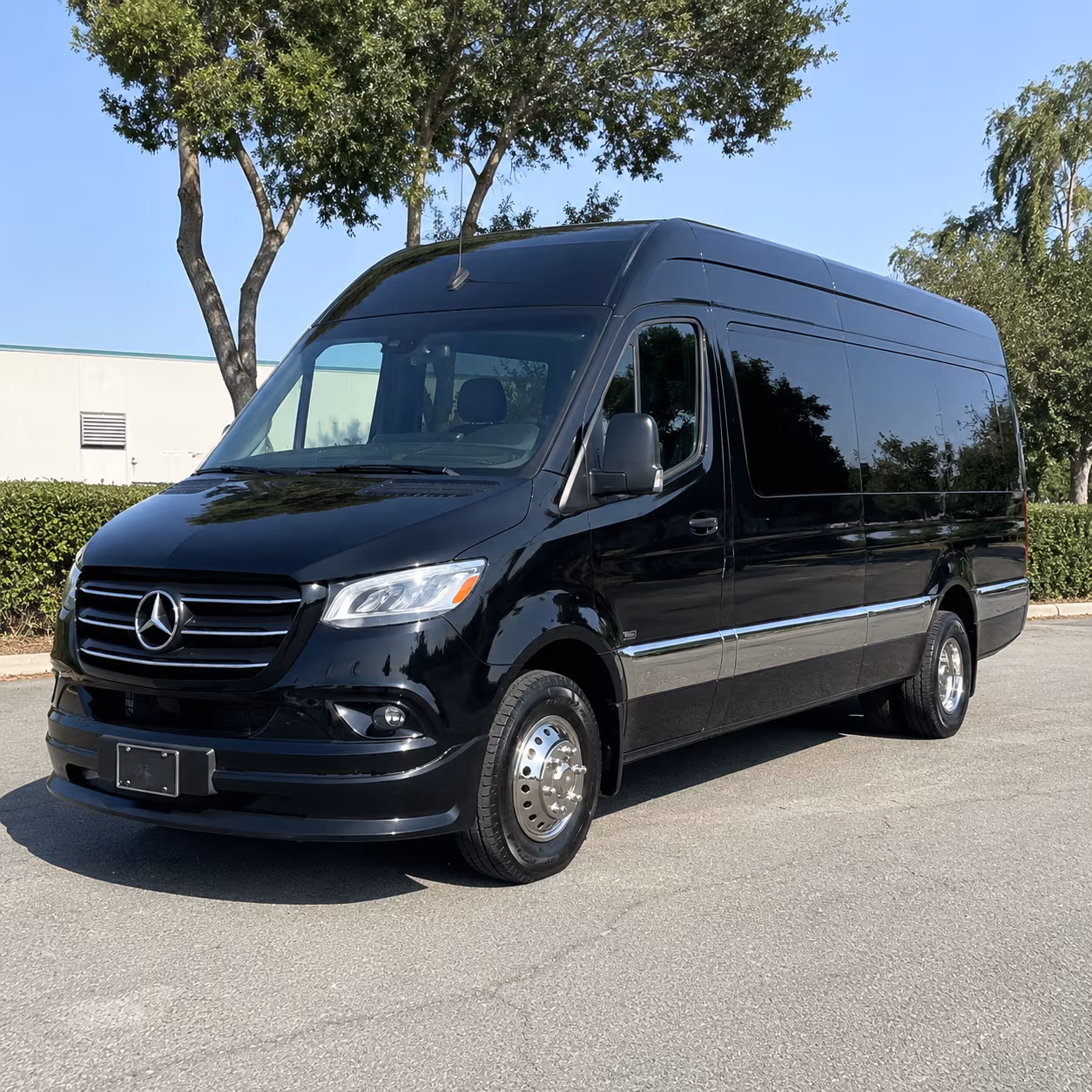 Corona Airport Shuttle & Transportation party bus exterior