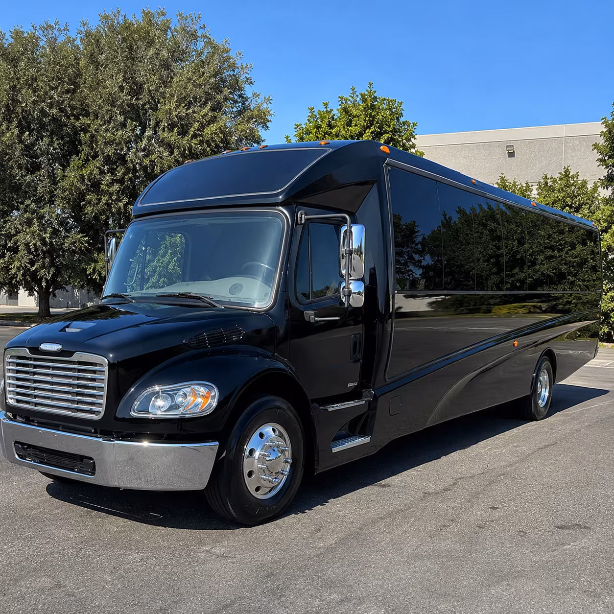 Corona Airport Shuttle & Transportation party bus interior
