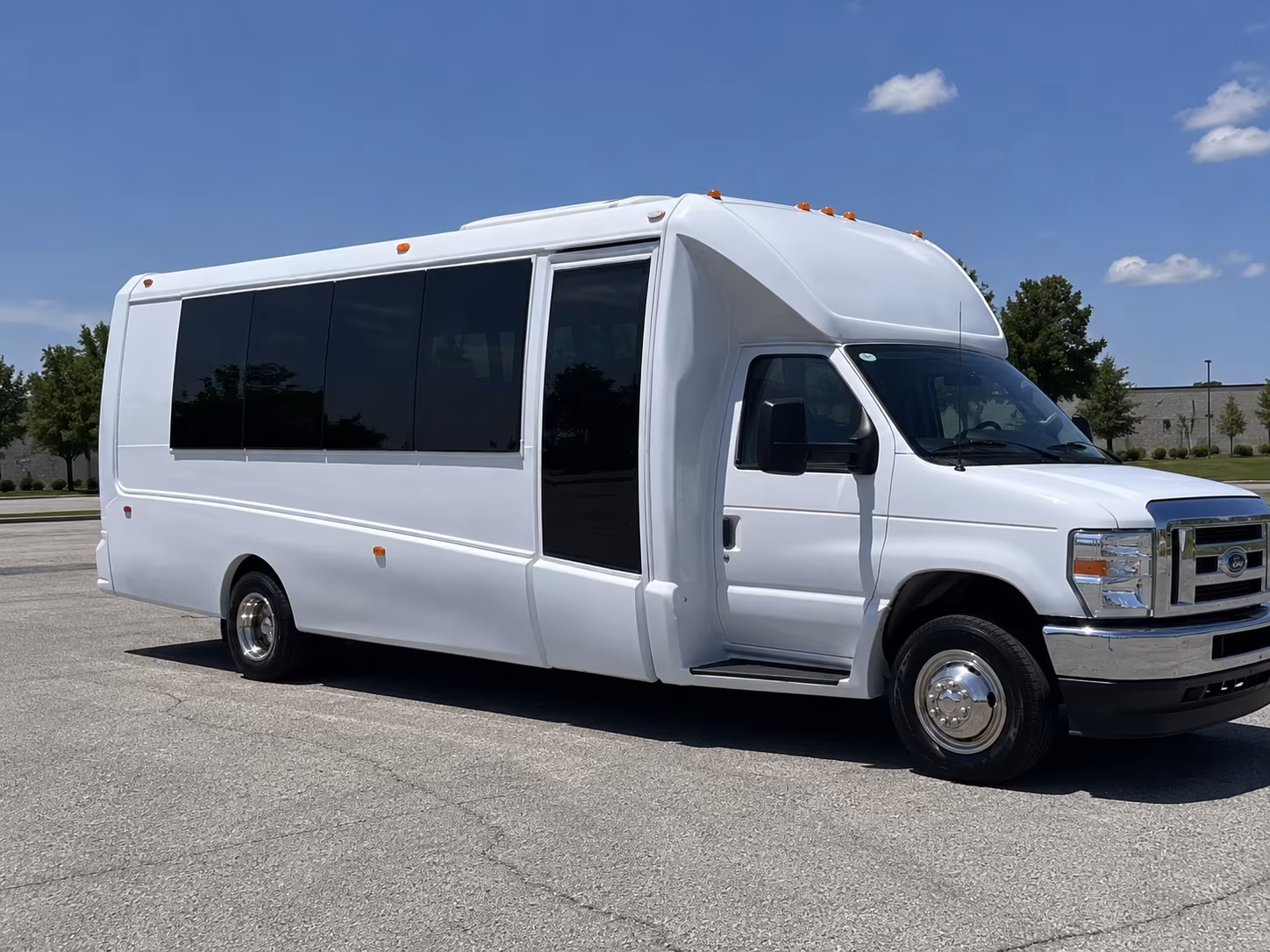 Corona Bachelor & Bachelorette Transportation party bus exterior