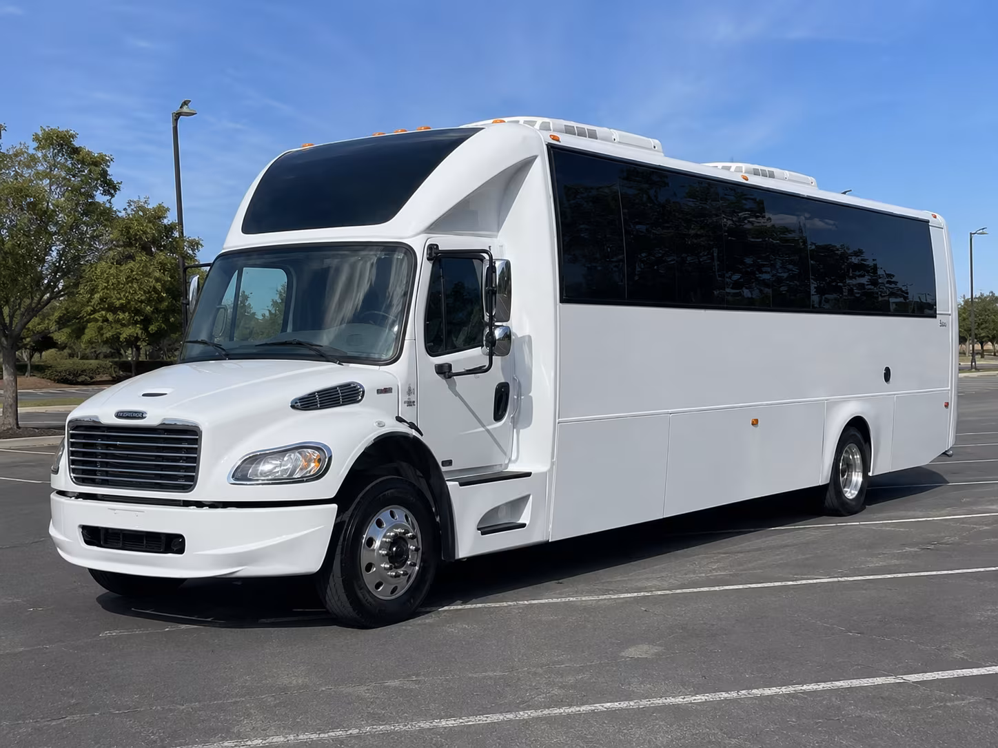 Corona Birthday, Sweet 16, & Quinceañera Transportation party bus interior