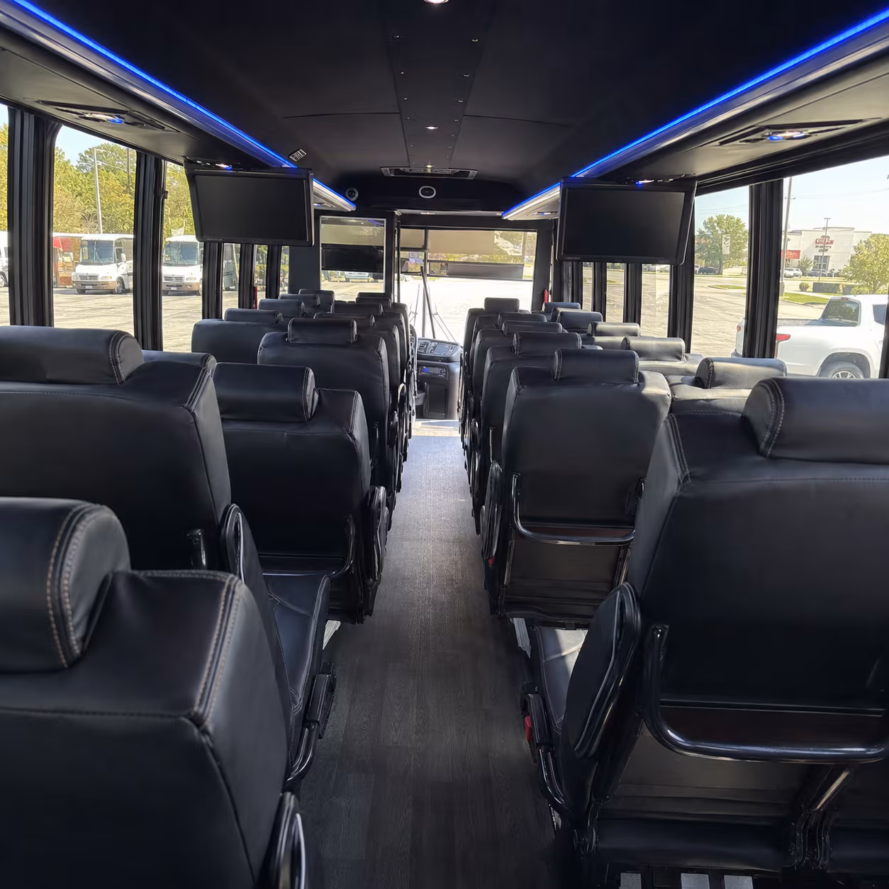 Corona School Event Transportation onboard seating