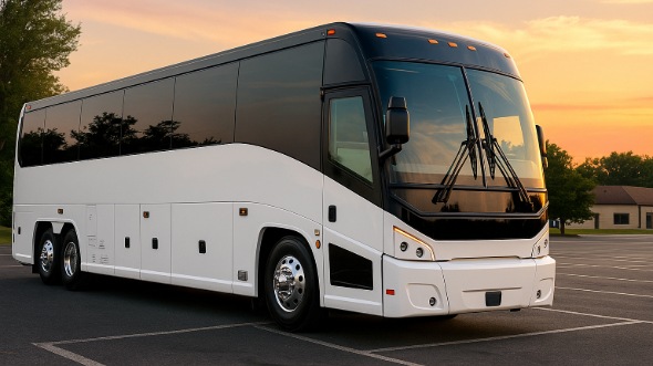 corona private event transportation charter bus rental