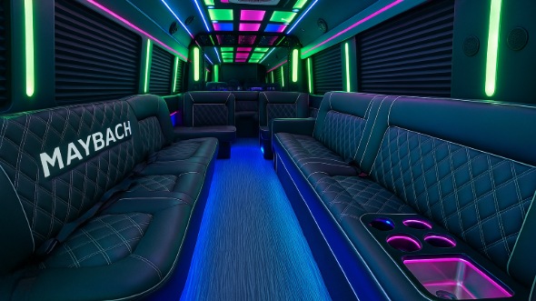 rancho cucamonga 20 passenger party bus